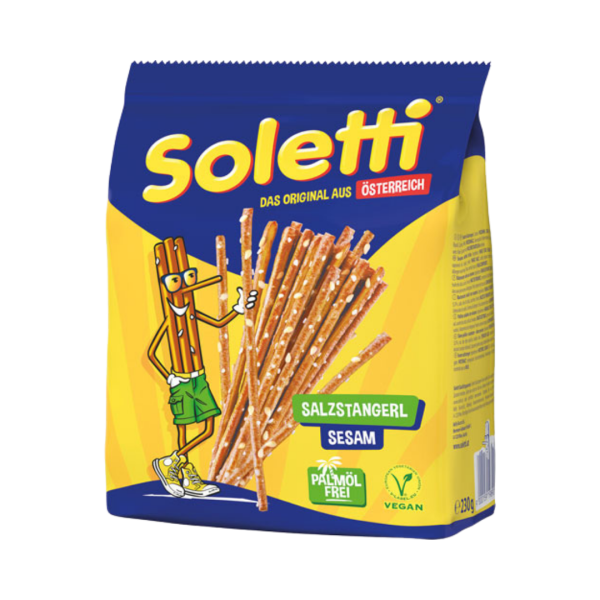 Soletti Salzstangerl Sesam, 230 Gramm
